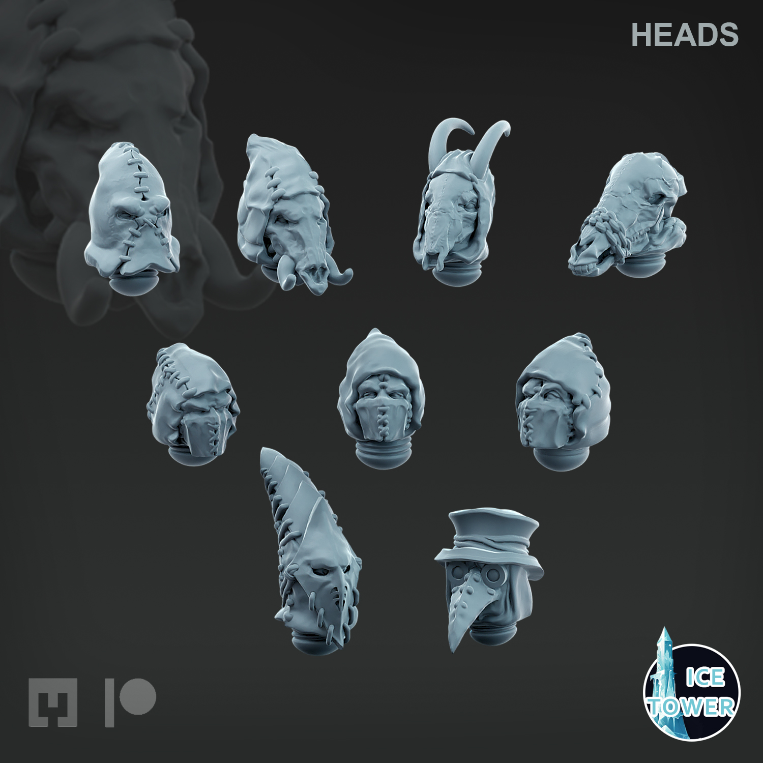 Cultist - Heads